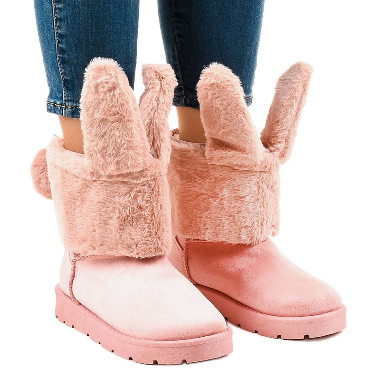 Stivali eskimo isolati rosa NB137