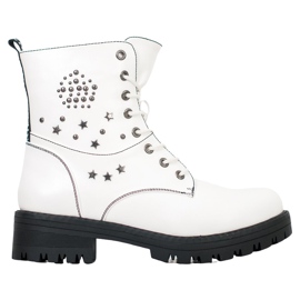 Goodin Trappers bianchi con stelle bianco