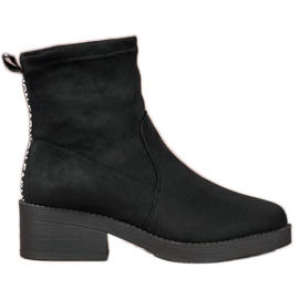SHELOVET Stivali alla moda slip-on nero