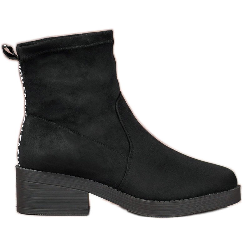SHELOVET Stivali alla moda slip-on nero