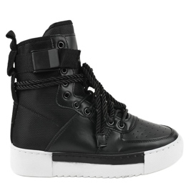 Sneakers basse nere Y-026 nero