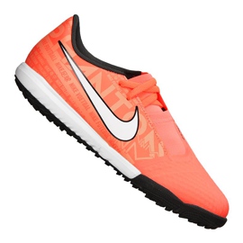 Nike Phantom Vnm Academy Tf Jr AO0377-810 scarpe da calcio arancia arance e rossi