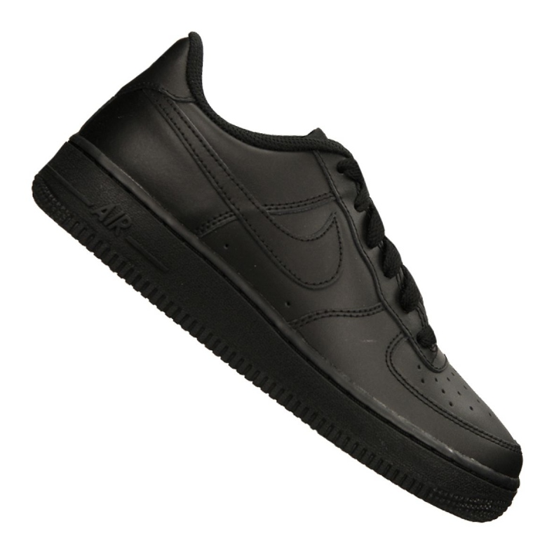 Nike Air Force 1 Gs Jr 314192-009 scarpe nero