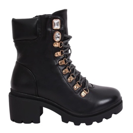 Stivali neri da donna neri HE110 Black nero