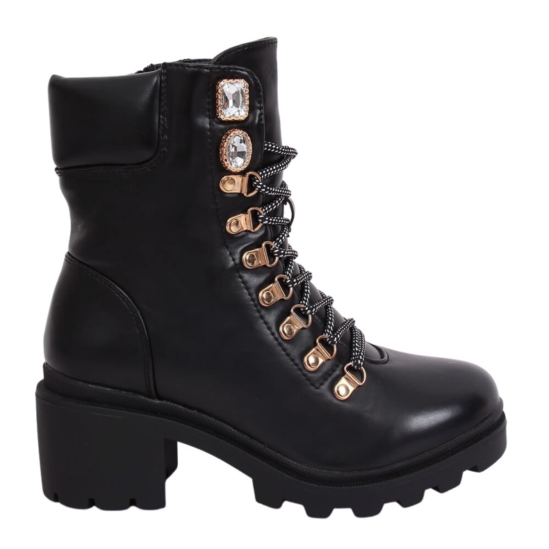 Stivali neri da donna neri HE110 Black nero