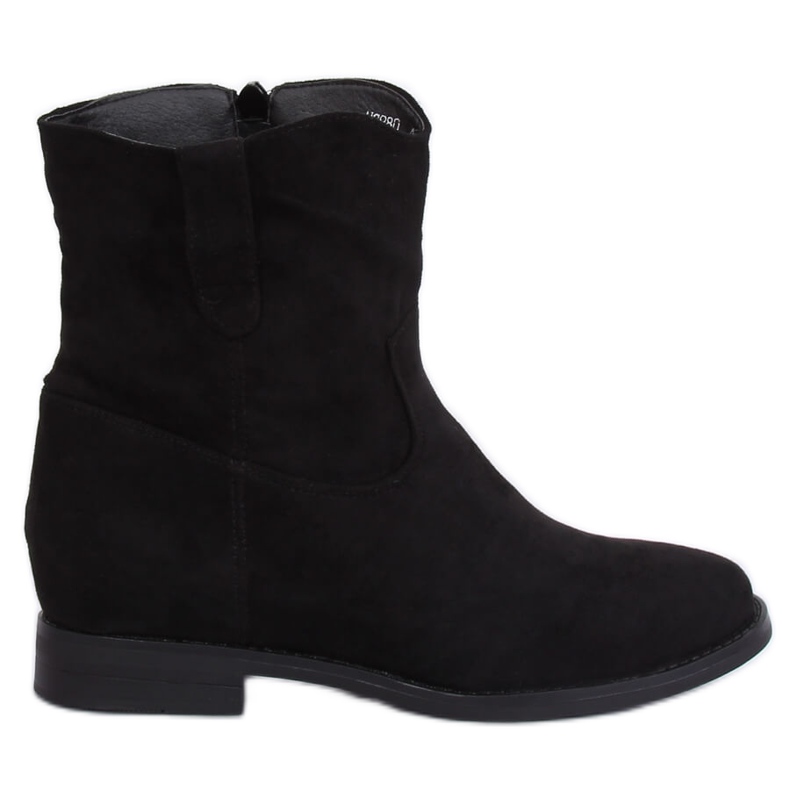 Stivali neri con zeppa nascosta NC980 Black nero