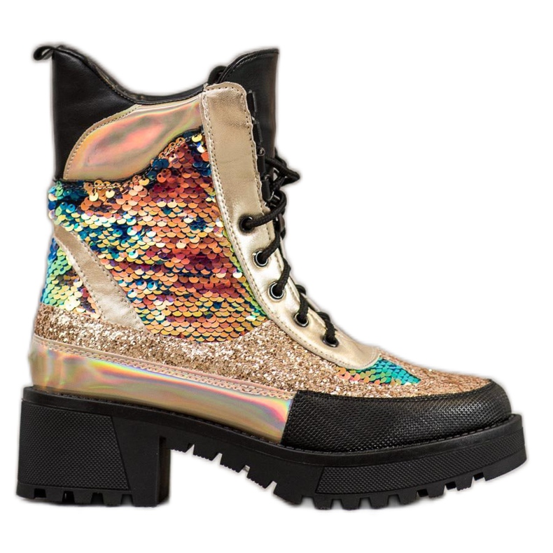 Seastar Stivali sulla piattaforma della moda nero