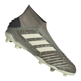 Scarpe da calcio Adidas Jr Predator 19+ Fg M EF8213 grigio grigio