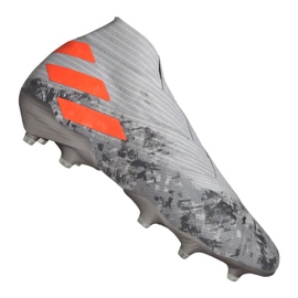 Scarpe da calcio Adidas Nemeziz 19+ Fg M EF8280 grigio grigio