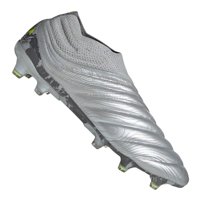 Scarpe da calcio Adidas Copa 20+ Fg M EF8309 nero d'argento