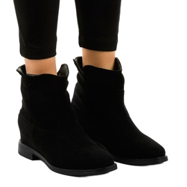 NC981 stivali da cowboy neri nero