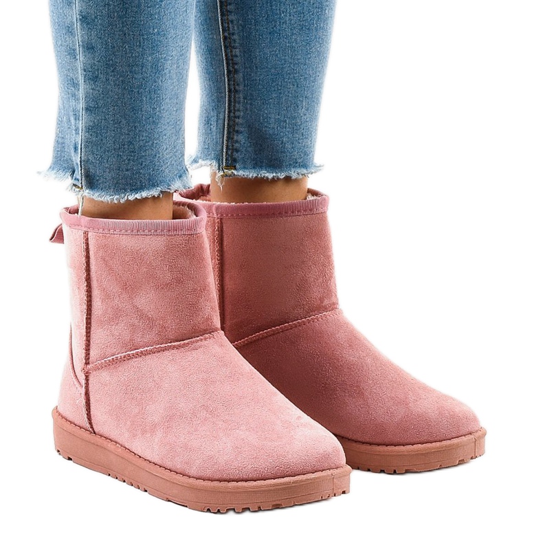 Stivali eschimesi rosa caldo B207-3
