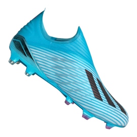 Scarpe da calcio Adidas X 19+ Fg F35323 blu blu