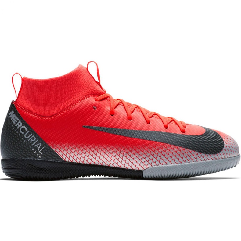 Nike Mercurial Superfly X 6 Academy Gs CR7 Ic Jr AJ3110 600 scarpe da calcio multicolore rosso