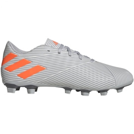 Scarpe da calcio adidas Nemeziz 19.4 FxG EF8292 M multicolore grigio