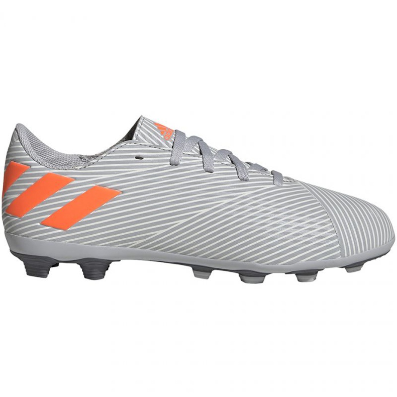 Scarpe da calcio Adidas Nemeziz 19.4 FxG Jr EF8305 multicolore grigio