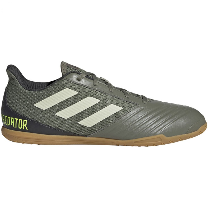 M adidas Predator 19.4 In EF8216 scarpe da calcio multicolore verde