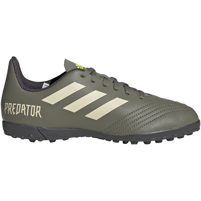 Scarpe da calcio Adidas Predator 19.4 Tf Jr EF8222 multicolore verde