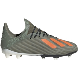 Scarpe da calcio Adidas X 19.1 Jr Fg EF8301 verde verde