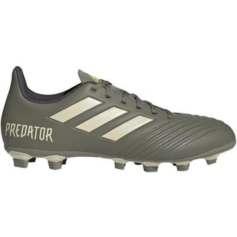 Scarpe da calcio Adidas Predator 19.4 FxG M EF8211 blu navy grigio