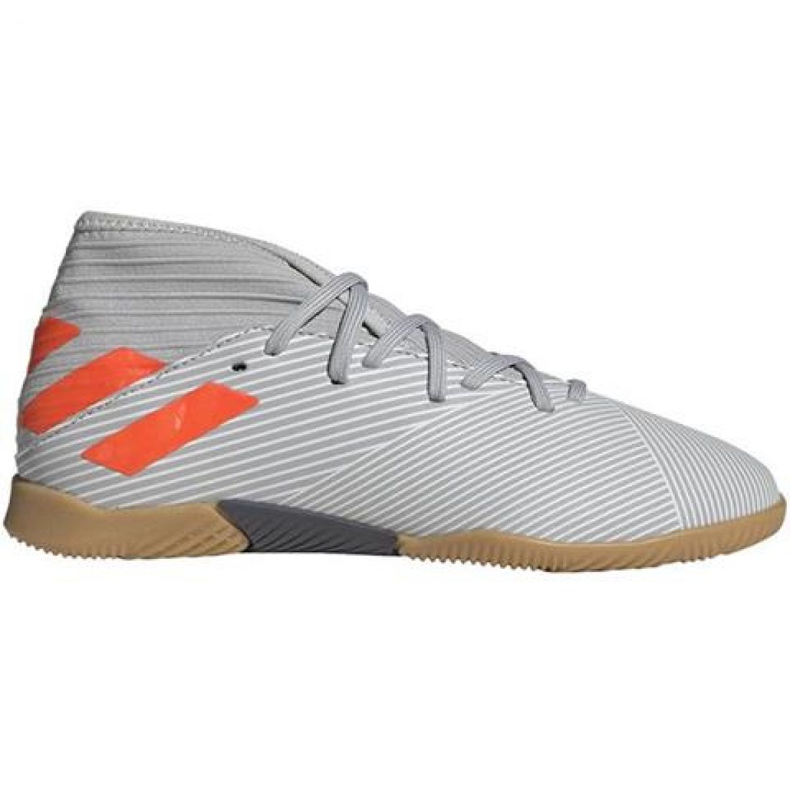 Scarpe da calcio Adidas Nemeziz 19.3 In Jr EF8304 grigio grigio