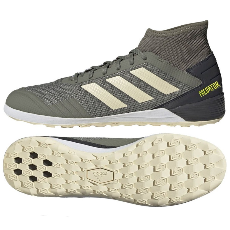 Scarpe da calcio Adidas Predator 19.3 In M EF8209 grigio