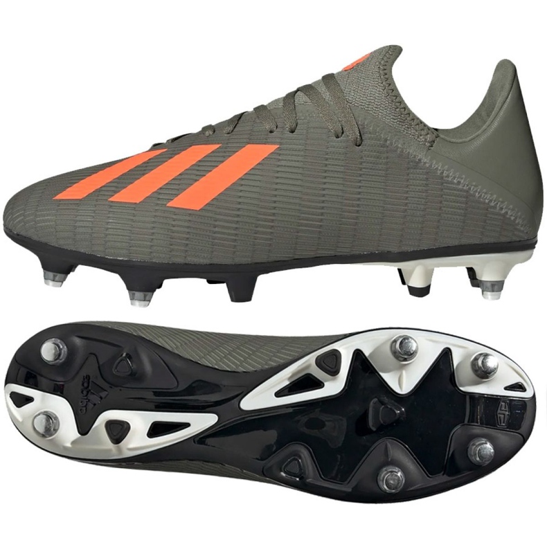Scarpe da calcio Adidas X 19.3 Sg M EG2838 grigio grigio