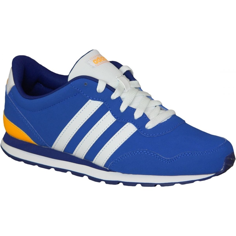 Adidas V Jog Bambini AW4835 scarpe blu