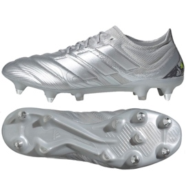 Scarpe da calcio Adidas Copa 20.1 Sg M EF8325 grigio argento