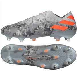 Scarpe da calcio Adidas Nemeziz 19.1 Sg M EF8393 grigio grigio