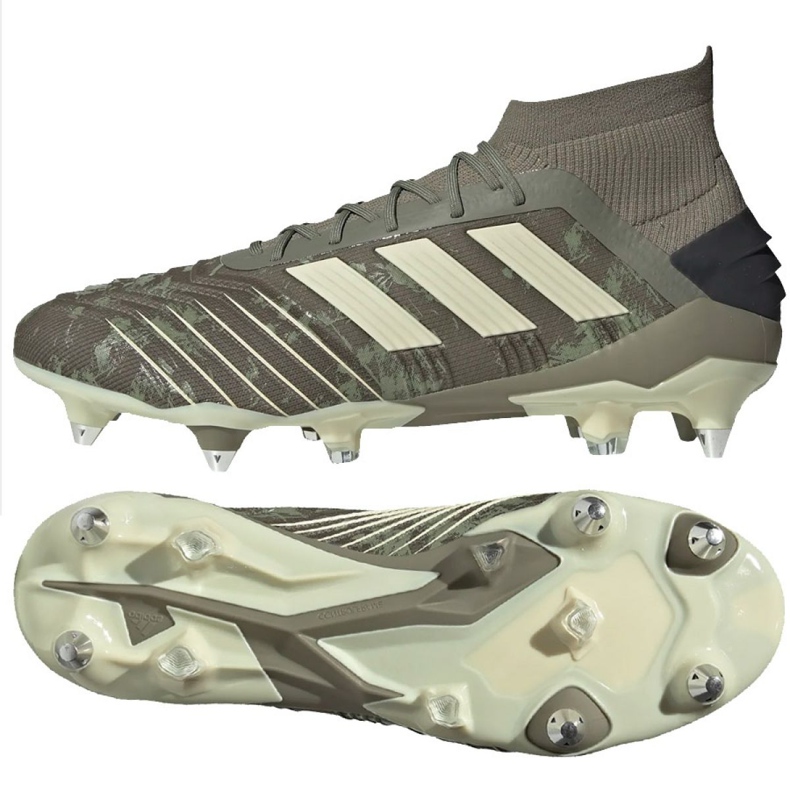 Scarpe da calcio Adidas Predator 19.1 Sg M EF8206 grigio grigio