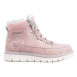 Goodin Trapper sulla piattaforma rosa