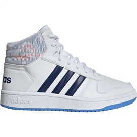 Scarpe Adidas Hoops Mid 2.0 Jr EE8546 bianco