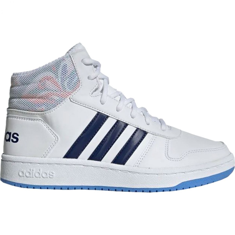 Scarpe Adidas Hoops Mid 2.0 Jr EE8546 bianca