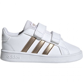 Scarpe adidas Grand Court I Jr EF0116 bianca