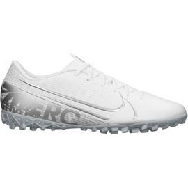 Nike Mercurial Vapor 13 Academy M Tf AT7996 100 scarpe da calcio multicolore bianco
