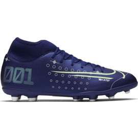Scarpa da calcio Nike Mercurial Superfly 7 Club Mds FG / MG M BQ5463 401 blu navy blu