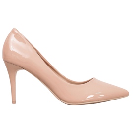 Kylie Décolleté classiche in ecopelle beige