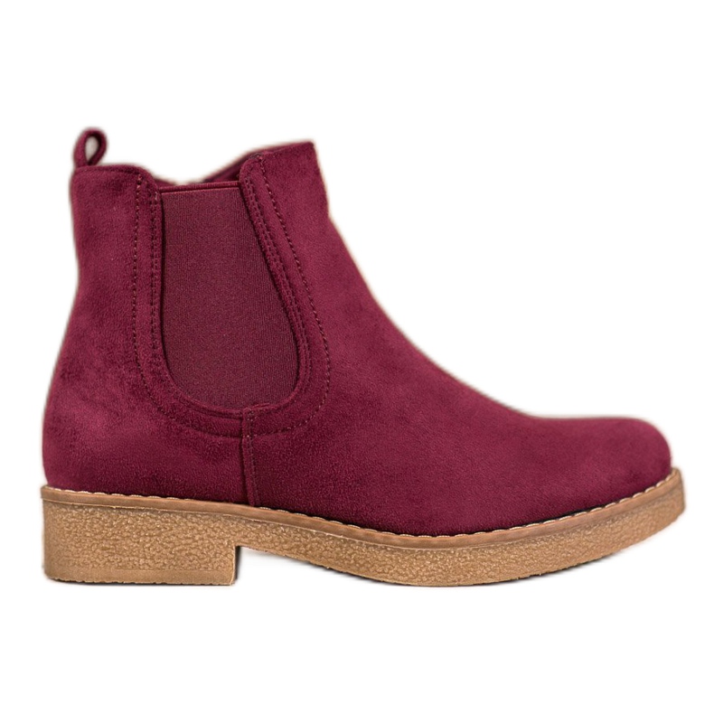 SHELOVET Stivali bordeaux rosso