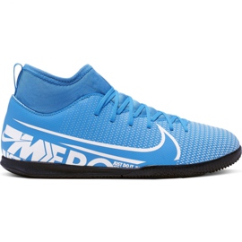 Scarpe da calcio Nike Mercurial Superfly 7 Club Ic Jr AT8153 414 blu multicolore