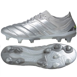 Scarpe da calcio Adidas Copa 20.1 Fg M EF8316 rosso d'argento
