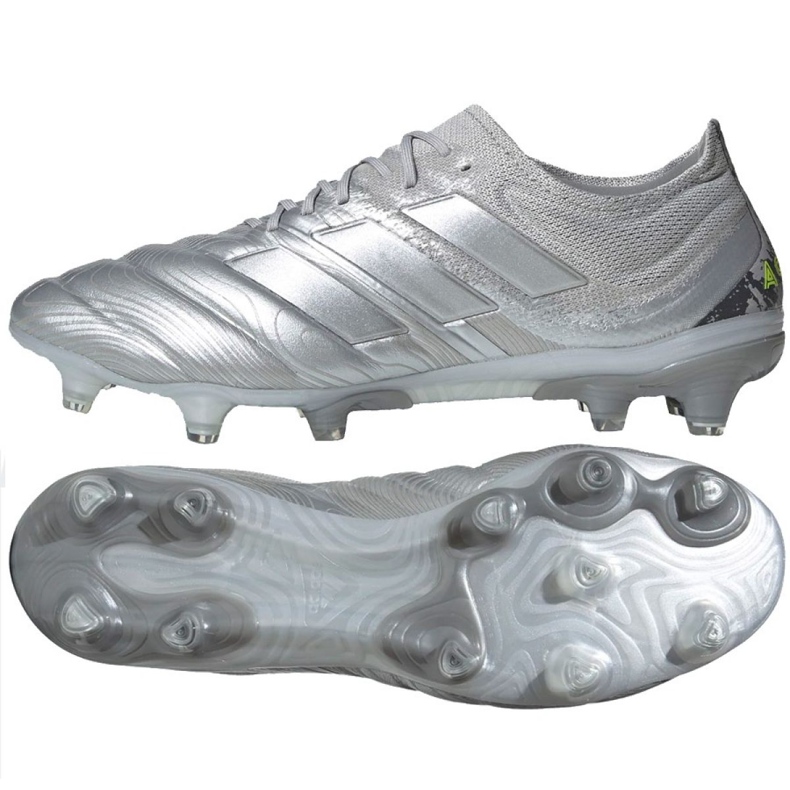 Scarpe da calcio Adidas Copa 20.1 Fg M EF8316 rosso d'argento