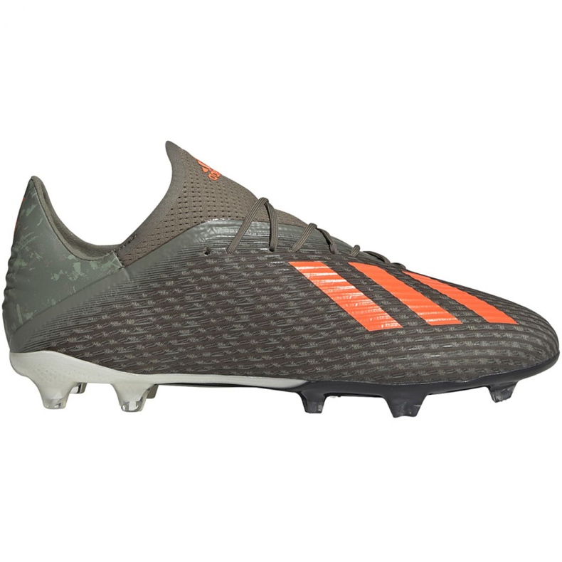 Scarpe da calcio Adidas X 19.2 Fg M EF8364 verde grigio