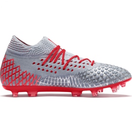 Scarpe da calcio Puma Future 4.1 Netfit Fg Ag M 105579 01 multicolore grigio