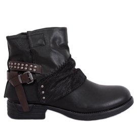 Stivali neri da donna neri 283-PA Black nero