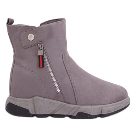 Grigio SJ1938 Stivali grigi in stile sportivo
