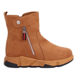 Stivali in stile sportivo cammello SJ1938 Camel marrone