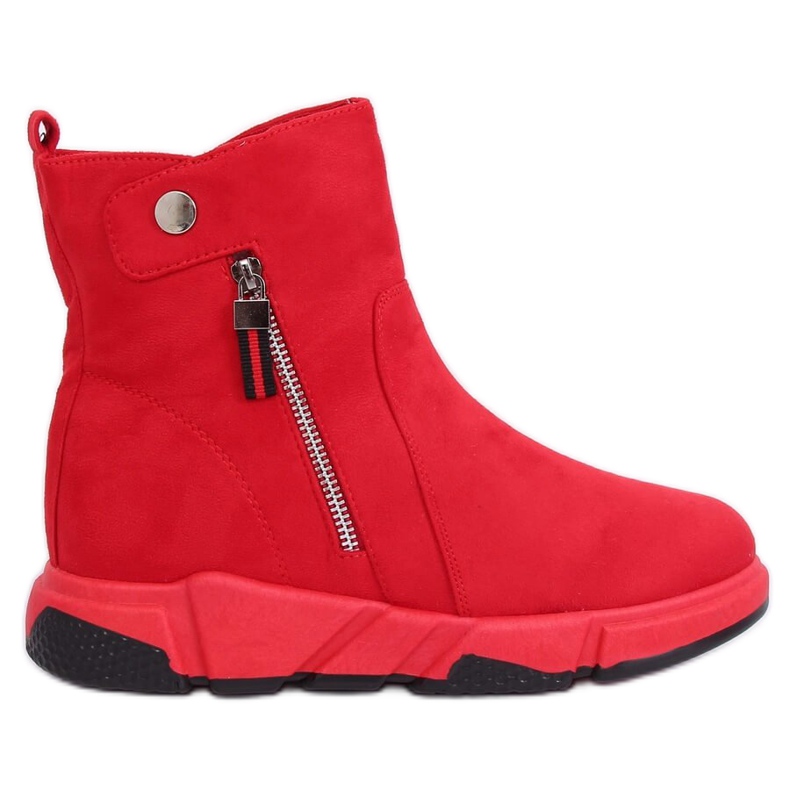 Rosso SJ1938 Stivali sportivi rossi