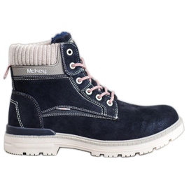 McKey Trapper blu navy