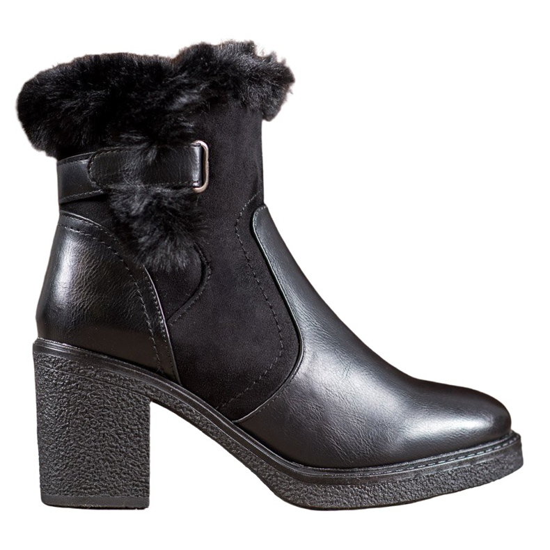 SHELOVET Stivali Con Pelliccia nero